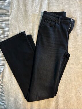 AllSaints Haldan 165 Black Demi-bootcut Jeans in Black, size 29